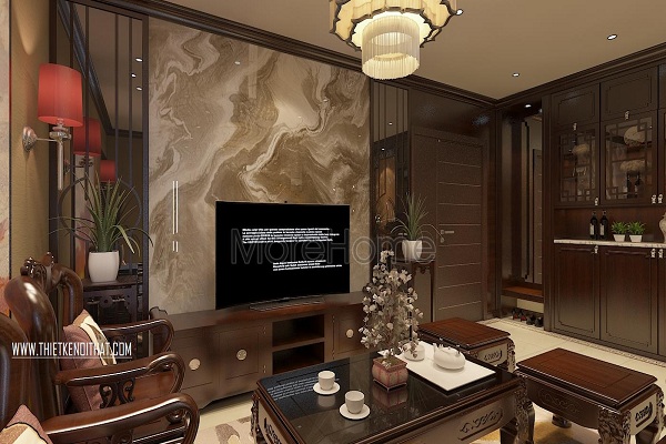  Thi công đá hoa cương chung cư Hoàng Quốc Việt