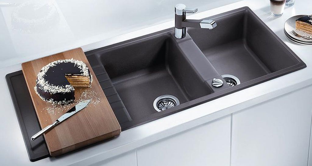 Chậu rửa chén bằng đá hoa cương