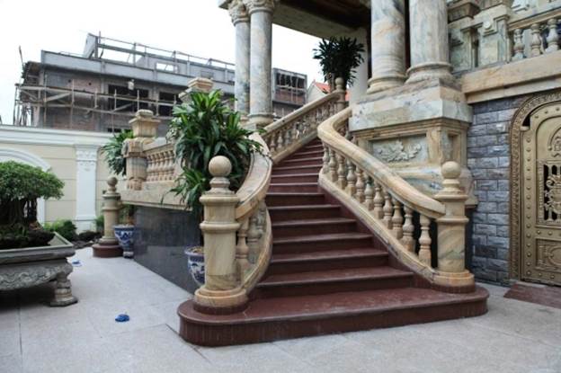 Cột đá hoa cương đẹp