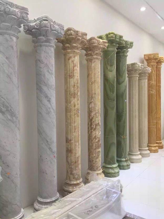 Cột đá hoa cương đẹp