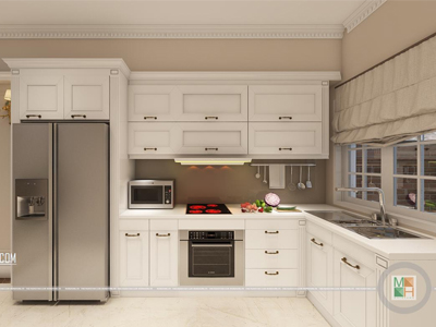 Mẫu tủ bếp cao cấp Morehome